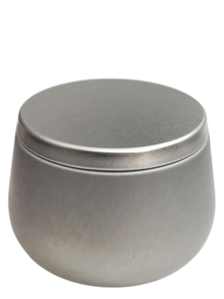 LATINHA METAL C/TAMPA PRATA 120G