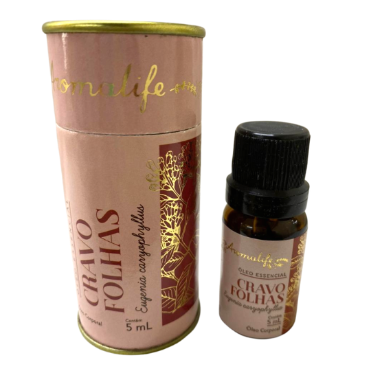 ÓLEO ESSENCIAL CRAVO FOLHAS 5 ML