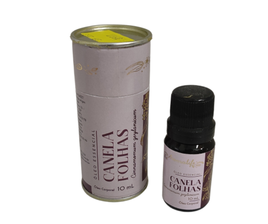 ÓLEO ESSENCIAL CANELA CASCA 10ML