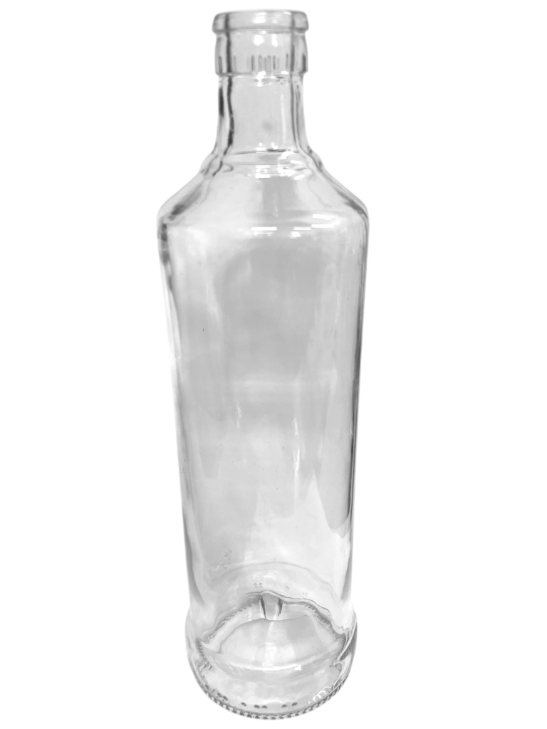 VIDRO GARRAFA REDONDA 750ML