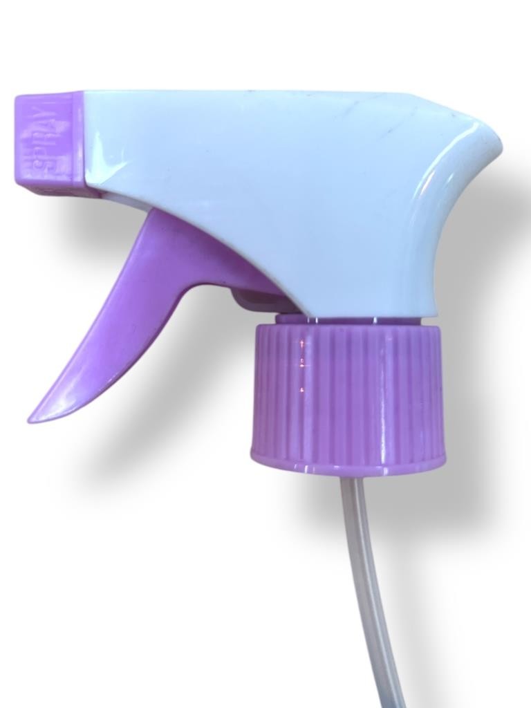 VÁLVULA GATILHO BRANCA/LILÁS 28/410