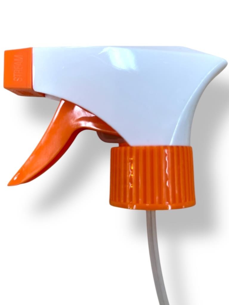 VÁLVULA GATILHO LARANJA/BRANCO 28/410