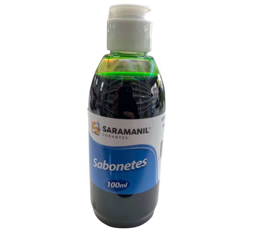 CORANTE P/SABONETE VERDE FOLHA 100ML