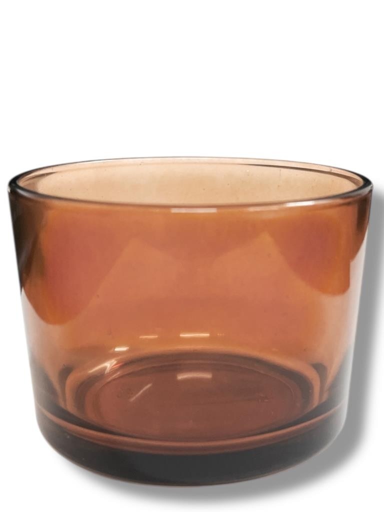 COPO DE VIDRO NADIR ÂMBAR 120ML
