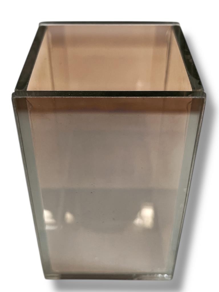 VASO REFLETIVO CHAMPAGNE 10X6X6
