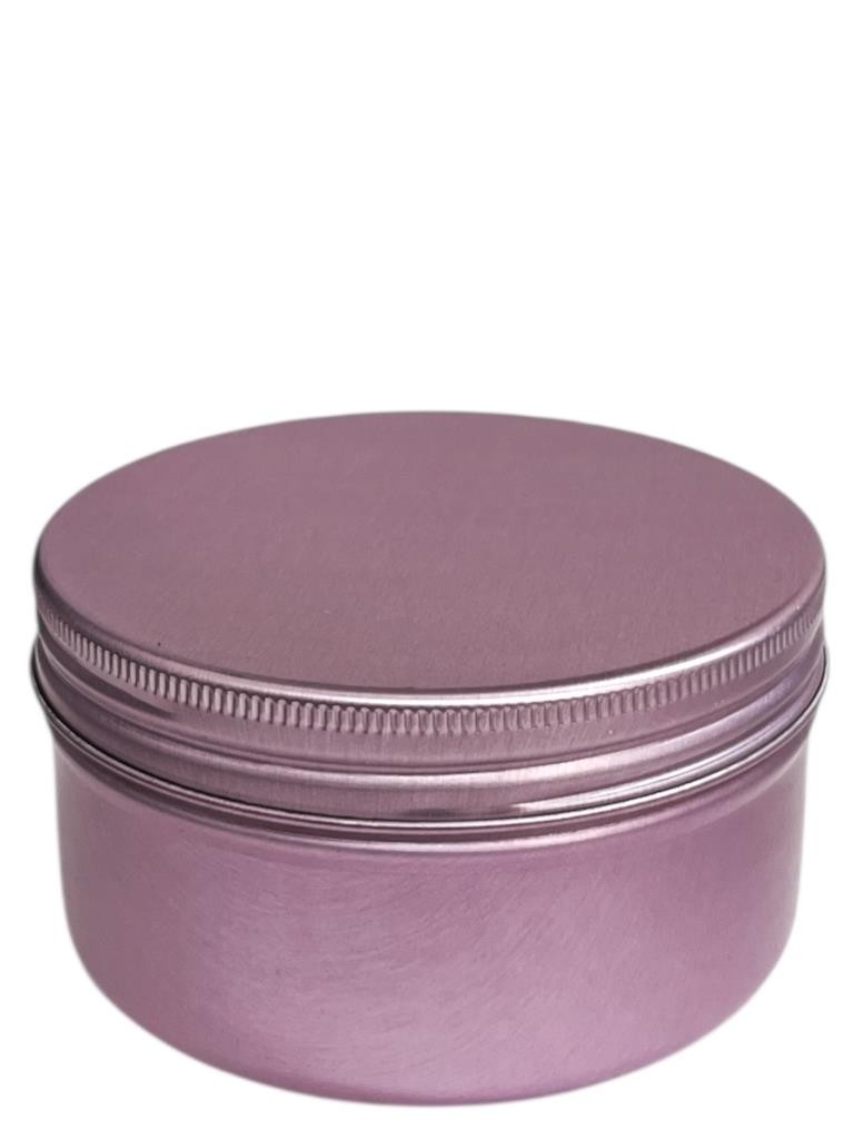 LATINHA METAL C/TAMPA ROSÊ 100ML