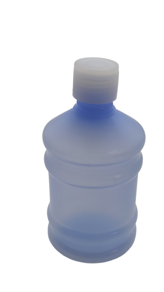 FRASCO PET 50ML GALAO AZUL COM 100 UNIDADES