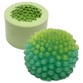 FORMA SILICONE CACTO BOLINHA