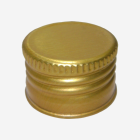 TAMPA ALUMÍNIO DOURADA ROSCA 28/410