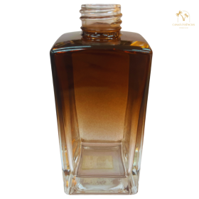 VIDRO SQUARE ÂMBAR DEGRADÊ 250ML