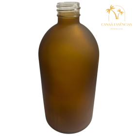 VIDRO GAUDY 500ML ÂMBAR FOSCO