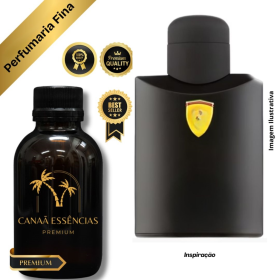 ESSÊNCIA FERRARI BLACK MASCULINO 100ML (L`ESSENCE)
