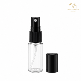 VIDRO 05ML COM VÁLVULA PRETA