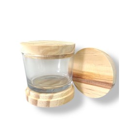 TAMPA MADEIRA PARA VIDRO 155ML