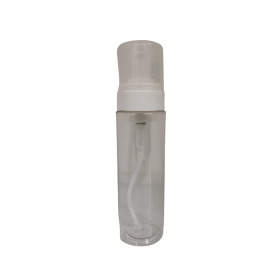 FRASCO PET 200ML MOUSSE COM VÁLVULA ESPUMADORA GROSSO