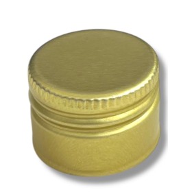 TAMPA ALUMÍNIO DOURADA B.20/410