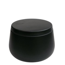 LATINHA METAL C/TAMPA PRETA 120G