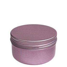 LATINHA METAL C/TAMPA ROSÊ 100ML