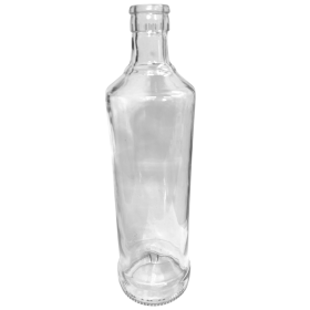 VIDRO GARRAFA REDONDA 750ML