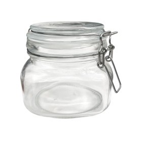 VIDRO HERMÉTICO 10X10.5X10.5 CM - 450ML