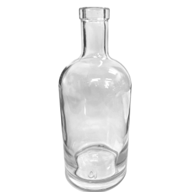 VIDRO GARRAFA REDONDA 800ML