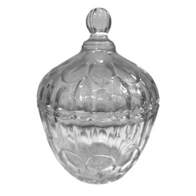 BOMBONIERI DE VIDRO 13,5X10 CM