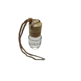 VIDRO DIFUSOR BOTIJA COM CORDÃO BEGE