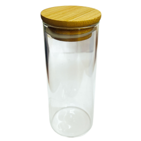 POTE VIDRO 200ML C/TAMPA