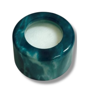 TAMPA DIFUSOR MARMORIZADA VERDE CELESTE B.28/410