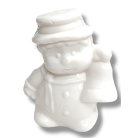 SABONETE BONECO DE NEVE BRANCO