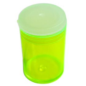 POTE ACRÍLICO 05G VERDE  C/100 UNIDADES