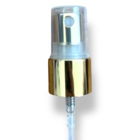 VÁLVULA SPRAY DOURADA SEMI LUXO 18/410