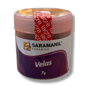 CORANTE EM PÓ P/VELA VERMELHO 7G