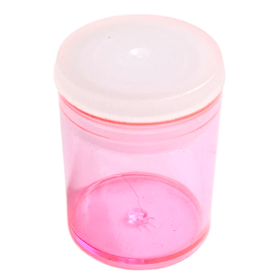 POTE ACRÍLICO ROSA 05G C/100PÇ