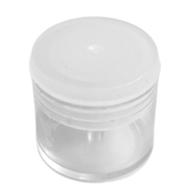 POTE ACRÍLICO 03G TRANSPARENTE C/500 UNIDADES