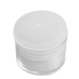 POTE ACRÍLICO 02G TRANSPARENTE C/1000 UNIDADES