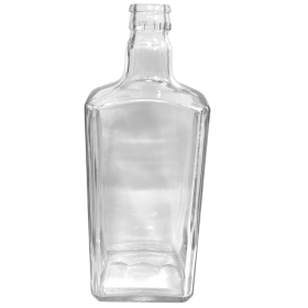 GARRAFA VIDRO QUADRADA 750ML