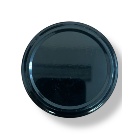 TAMPA METAL PRETA 85MM