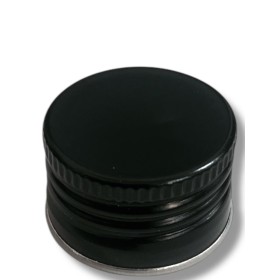 TAMPA ALUMÍNIO PRETA B.28/410