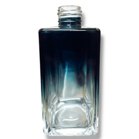 VIDRO SQUARE 250ML DEGRADÊ PRETO AZULADO B.28/410