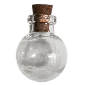 VIDRO MINI BOLINHA C/ROLHA