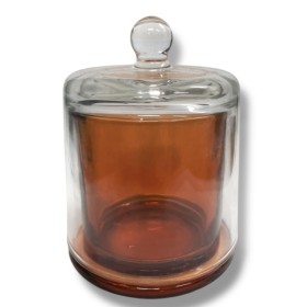 CÚPULA DE VIDRO DOMUS ÂMBAR 210ML