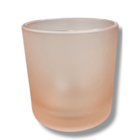 COPO DE VIDRO PÊSSEGO FOSCO 265ML