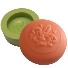 FORMA SILICONE REDONDA FLOR DE LIZ