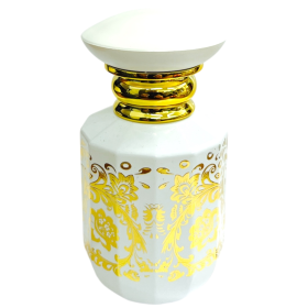PORTA PERFUME 50ML ARABESCO BRANCO