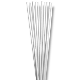 VARETA FIBRA BRANCA 4MM X 50CM  - 1 PEÇA