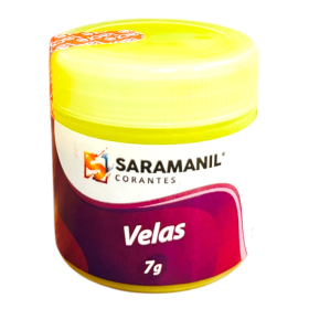 CORANTE EM PÓ P/VELA VERDE PARATI 7G