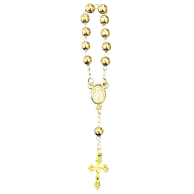 MINI TERÇO DOURADO C/12 UNIDADES