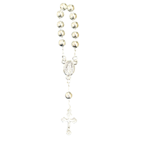 MINI TERÇO PRATA C/12 UNIDADES