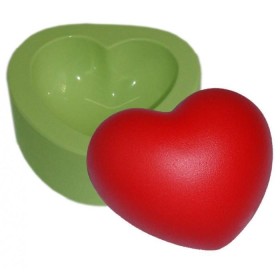 FORMA SILICONE CORAÇÃO GORDO